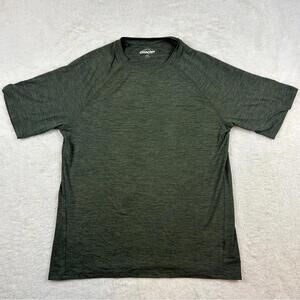 Glacier Men’s Forest Green T-Shirt Casual Short Sleeve Crewneck Size Small